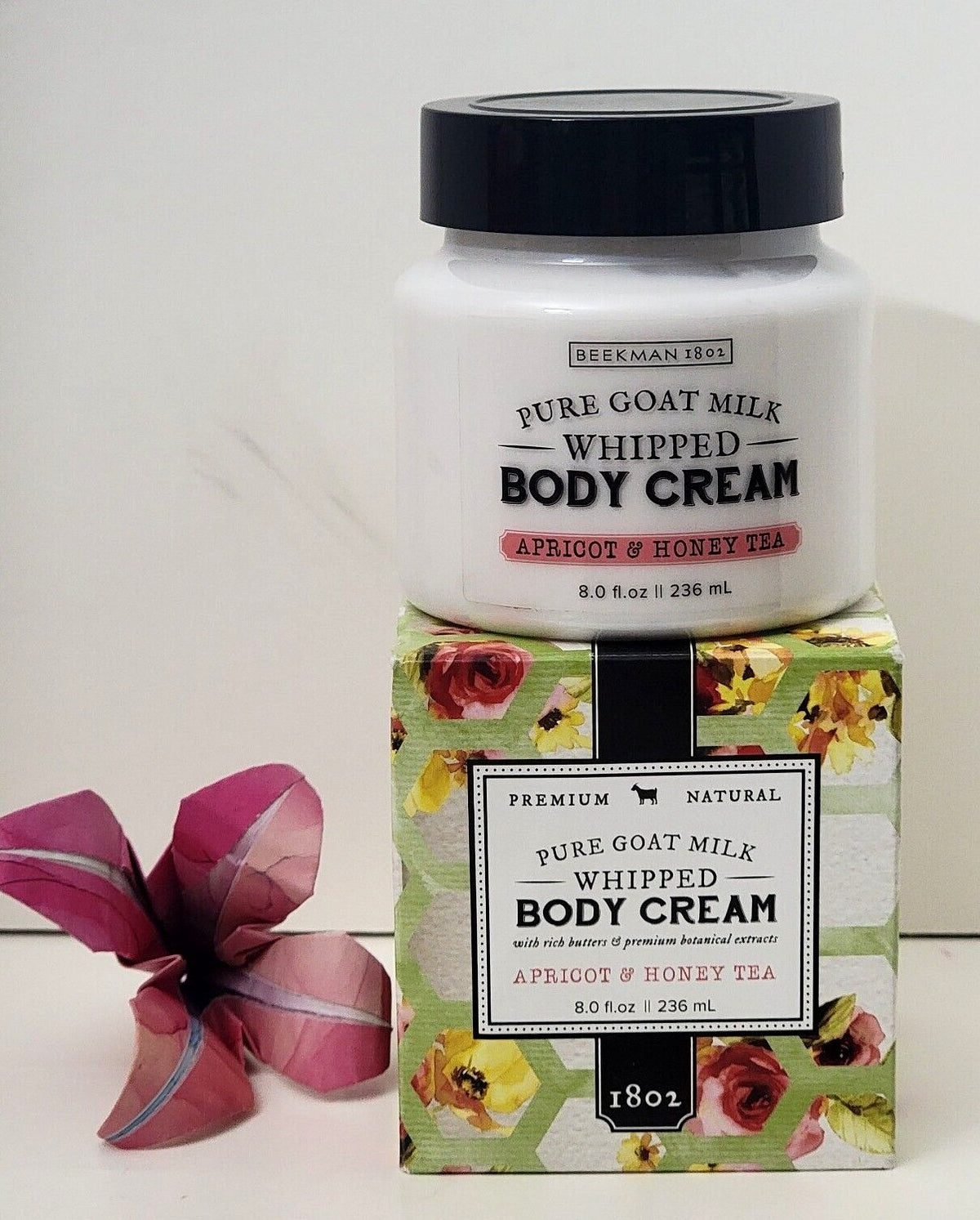 BEEKMAN 1802 GOAT MILK WHIPPED BODY CREAM 8 fl oz PICK YOUR SCENT