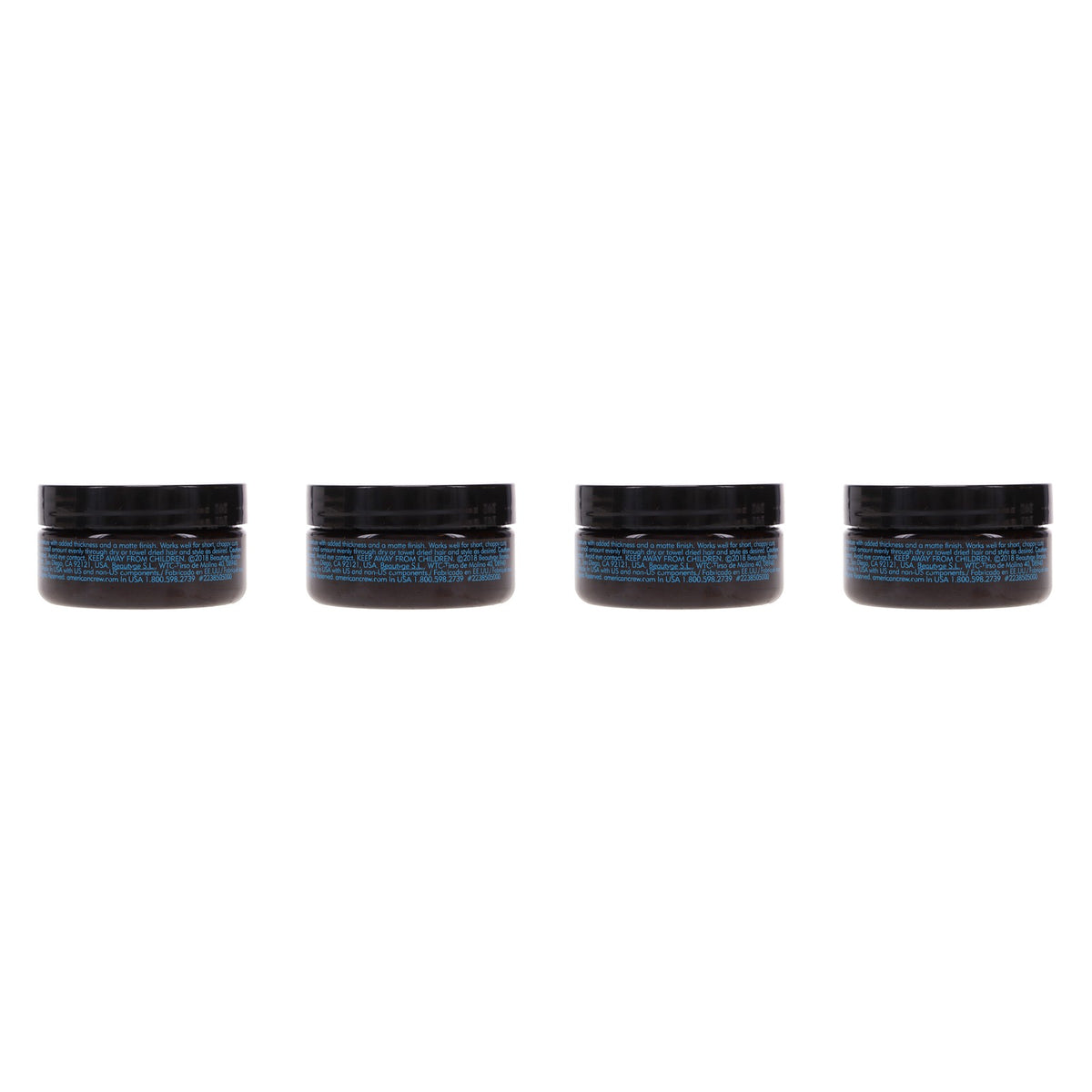 American Crew Fiber Hair Styling Clay 1.75 oz Pack of 4