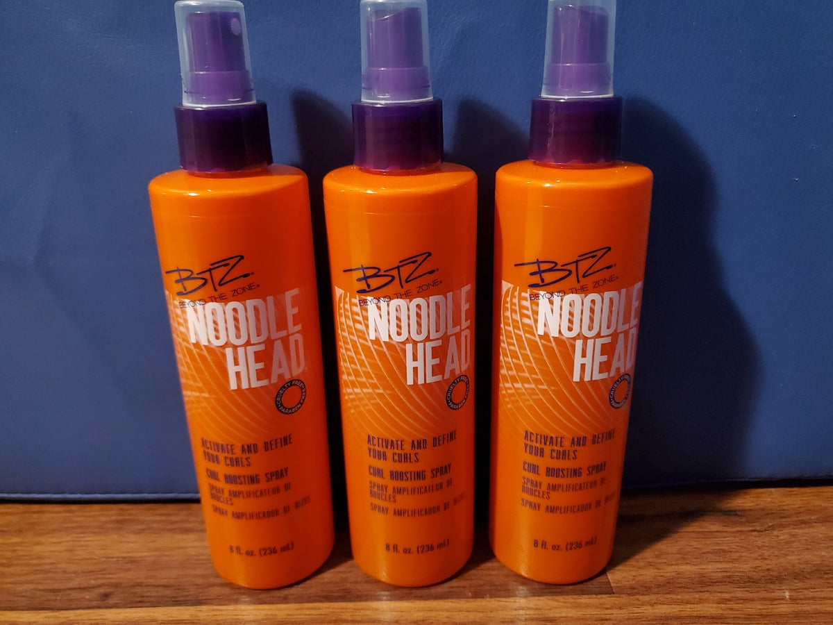 Beyond The Zone Noodle Head Curl Boosting Hair Spray 8oz - Pack of 3