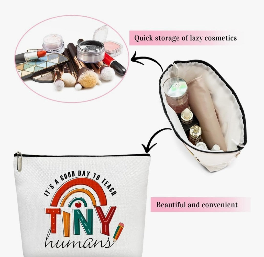 Women’s Cosmetic Bag - Its A Good Day To Teach Tiny Humans