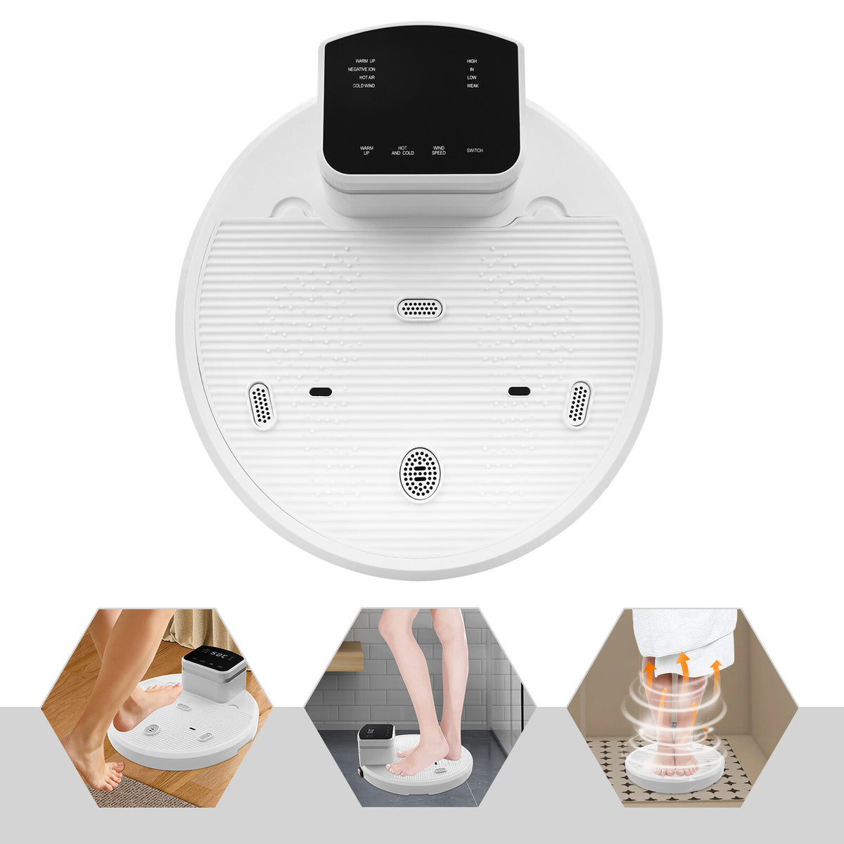 Full Body Shower Dryer Waterproof Fast Drying Hair & Body Dryer 1400W