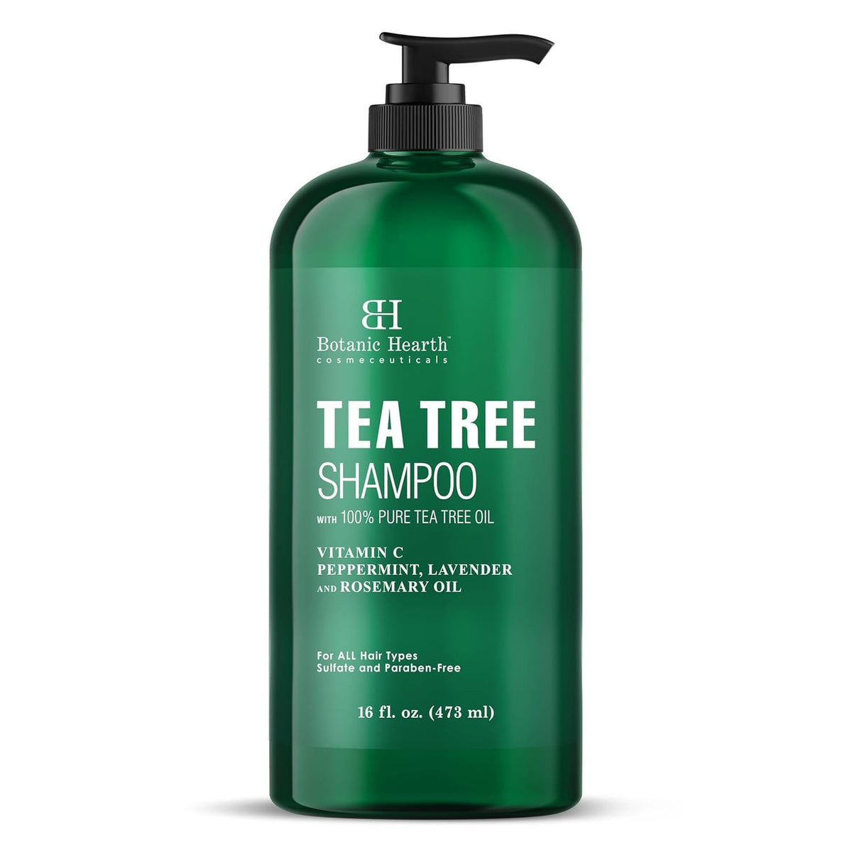 Tea Tree Shampoo 16 Fl Oz - Deep Cleansing Scalp Care