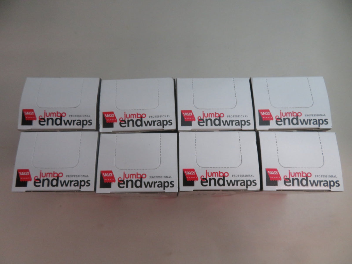 Jumbo Hair End Wraps Pack - Professional Hair Styling Accessories, 1,000 Sheets