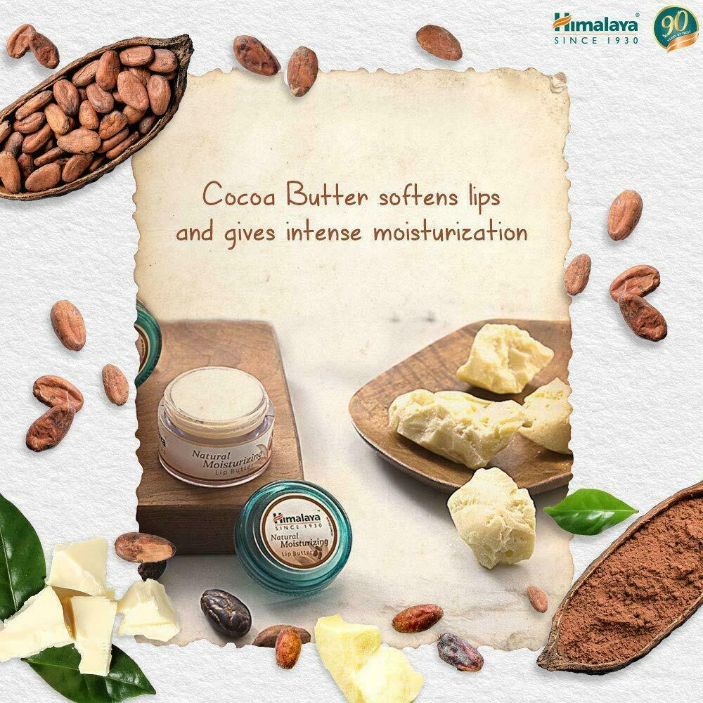 Herbal Moisturizing Lip Butter Set - 3 x 10g Lip Balm with Cocoa & Sal Butters