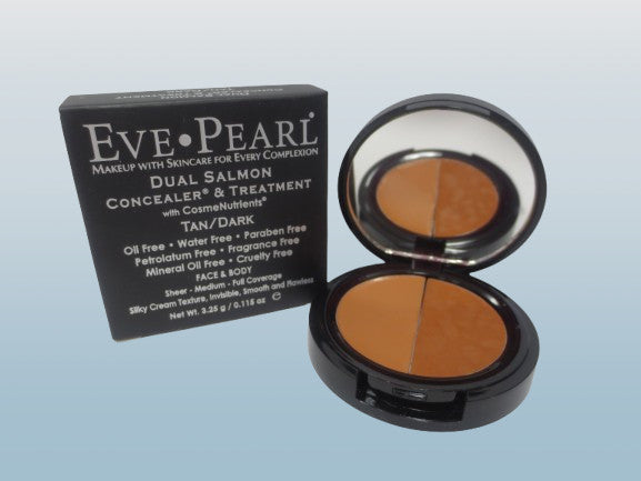 Salmon Concealer & Treatment Duo - Dark Tan - 0.115 oz x10