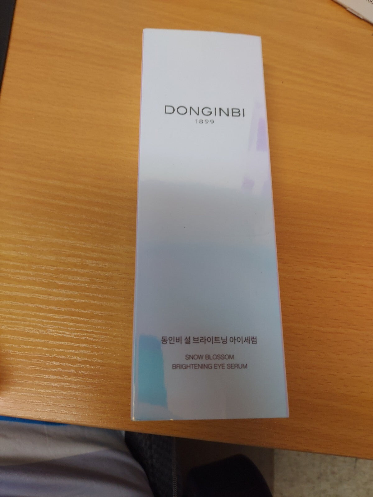 Brightening Eye Serum - Snow Blossom 15ml for Dark Circles & Puffiness