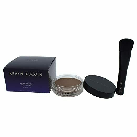 Full Coverage Foundation Balm with Hydrating Formula & Brush - Multiple Shades