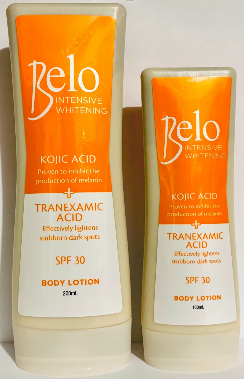 Whitening Body Lotion Set 200mL + 100mL Kojic & Tranexamic Acid