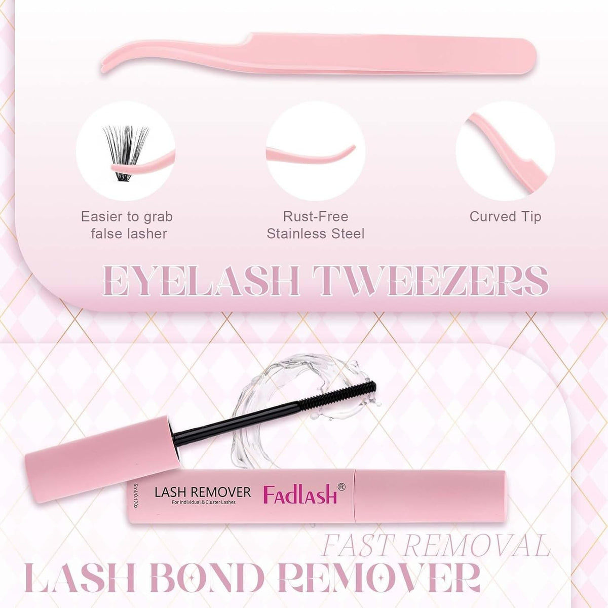 DIY Lash Clusters Kit 280PCS Natural Wispy Extensions for Beautiful Lashes