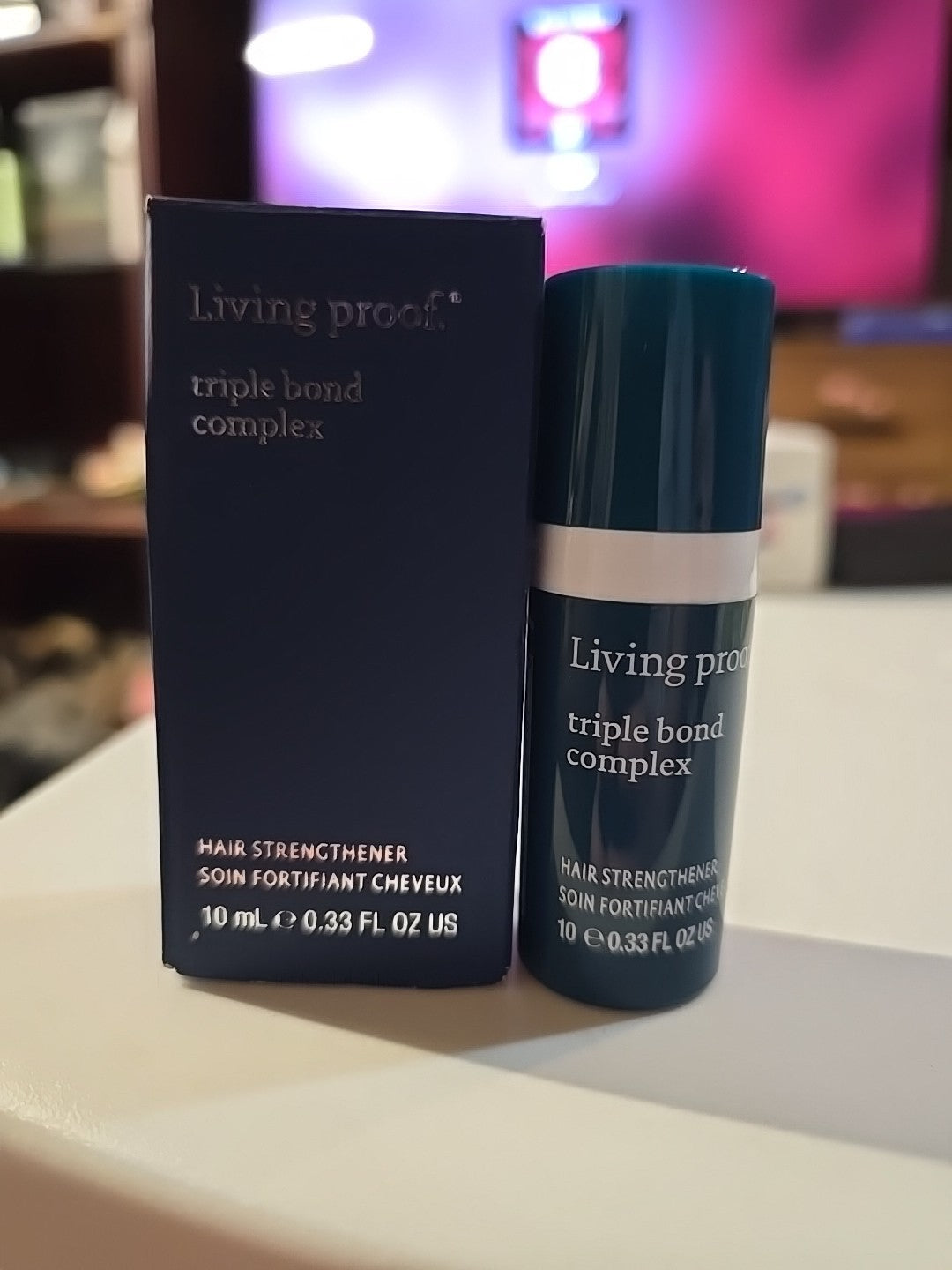 Living Proof Triple Bond Complex Hair Strengthener - 0.33 fl oz / 10 ml - NIB