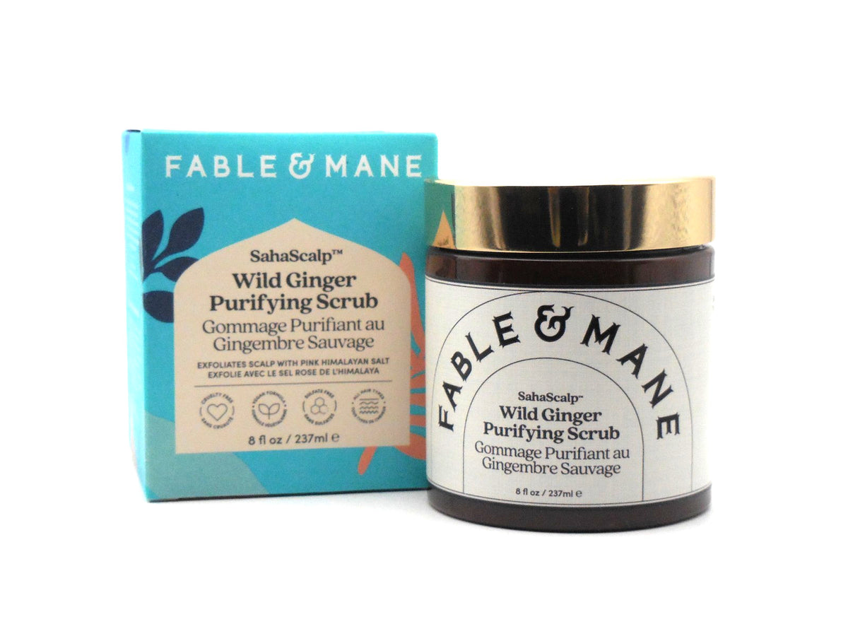 Fable & Mane SahaScalp™ Wild Ginger Purifying Scrub 8 fl oz ℮ NEW IN