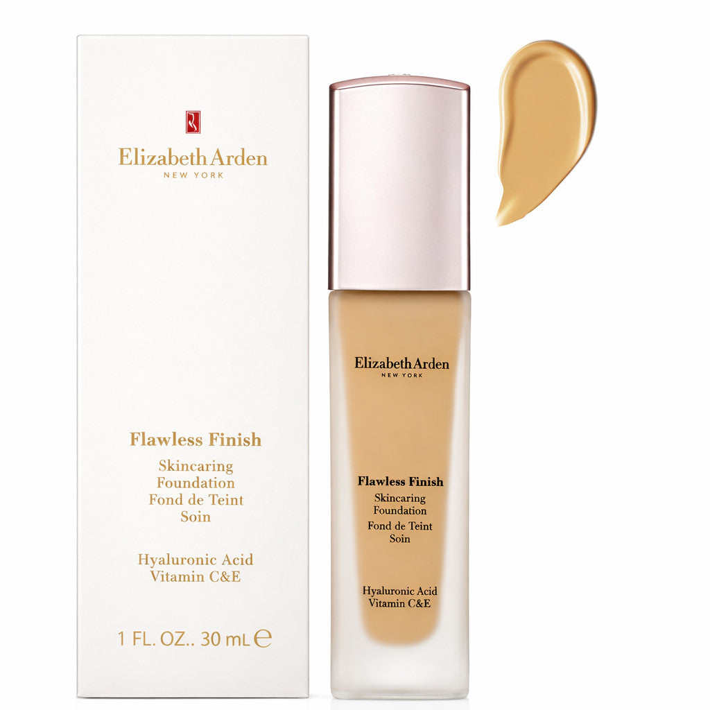Elizabeth Arden Flawless Finish Skincaring Foundation 340W 1oz – New