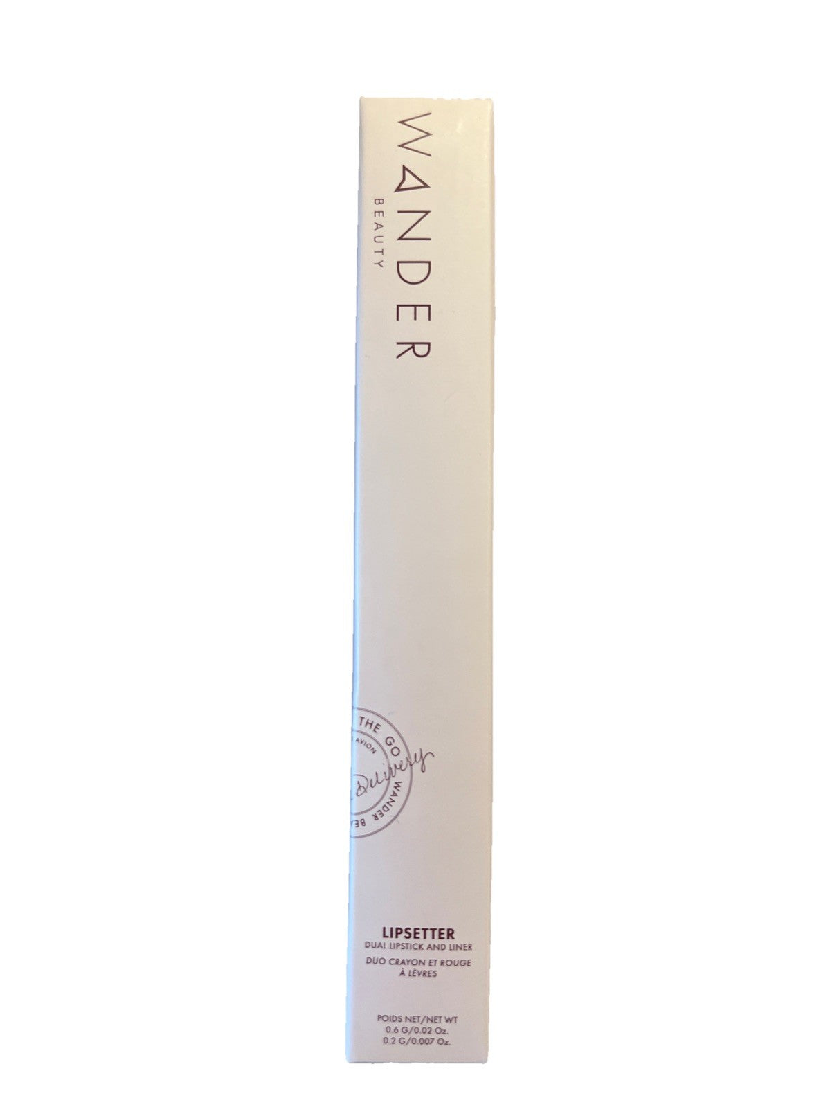Dual Lipstick & Lip Liner Set - On the Mauve - Cream Finish, Travel Friendly