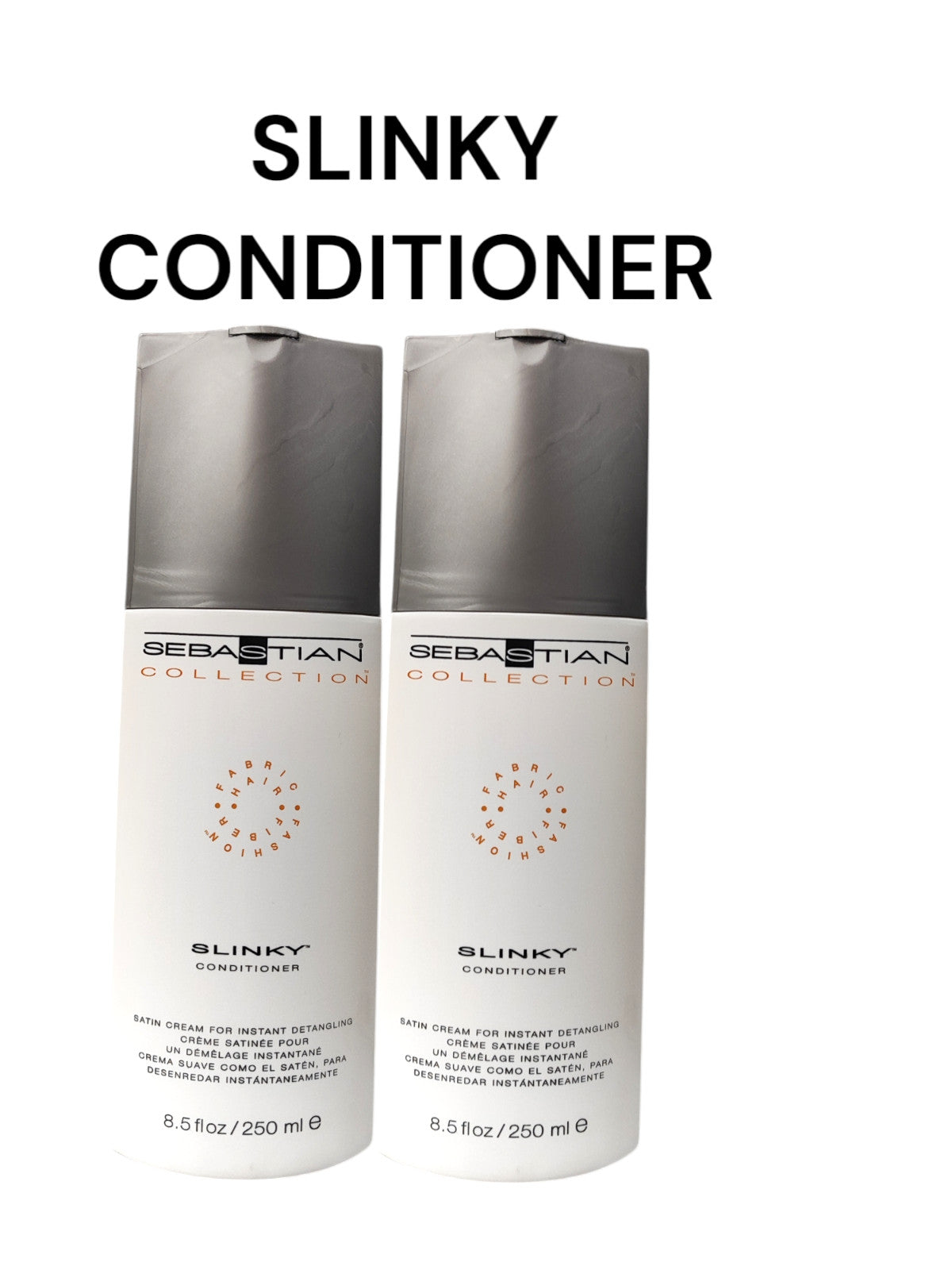 Sebastian Collection Slinky Conditioner 8.5 oz Pack of 4 Hair Care Set