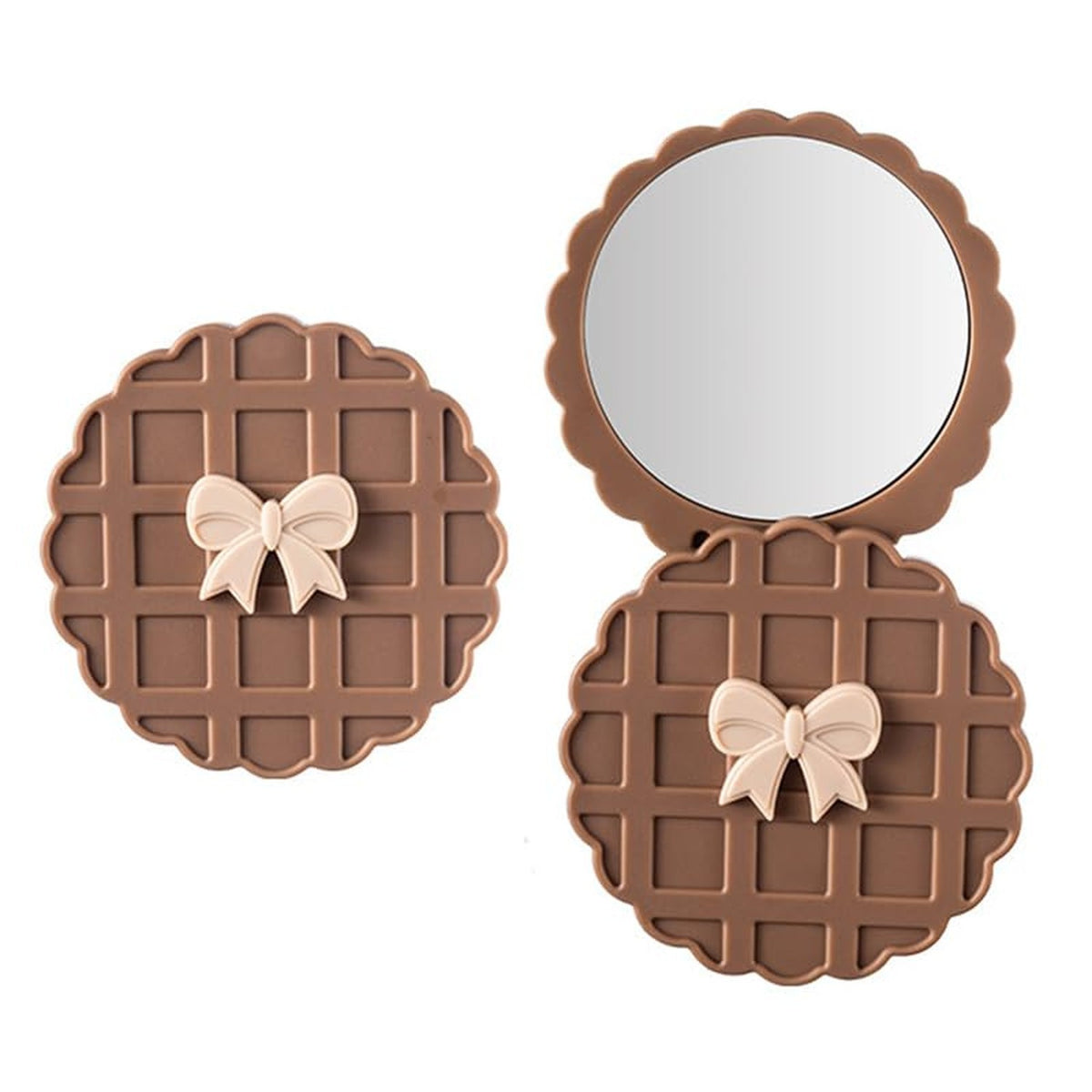 Mini Round Makeup Mirror for Travel & Purse - Compact & Portable
