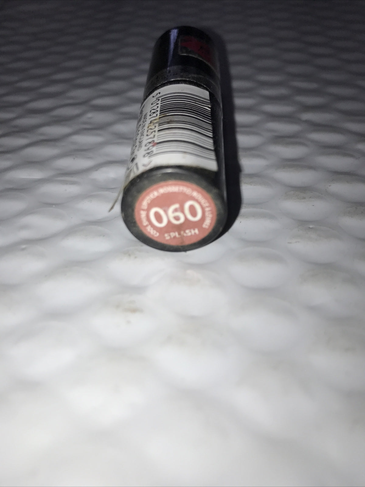 Discontinued Rimmel London Cool Shine Lipstick 060 Splash - Vintage Unsealed