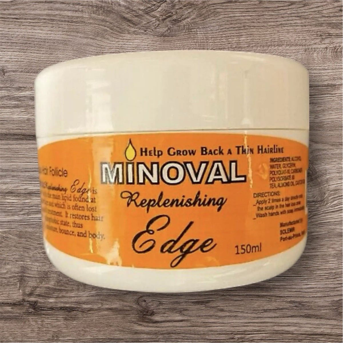 Replenishing Edge Growth Serum for Thin Hairline - 2oz Biotin Hair Treatment