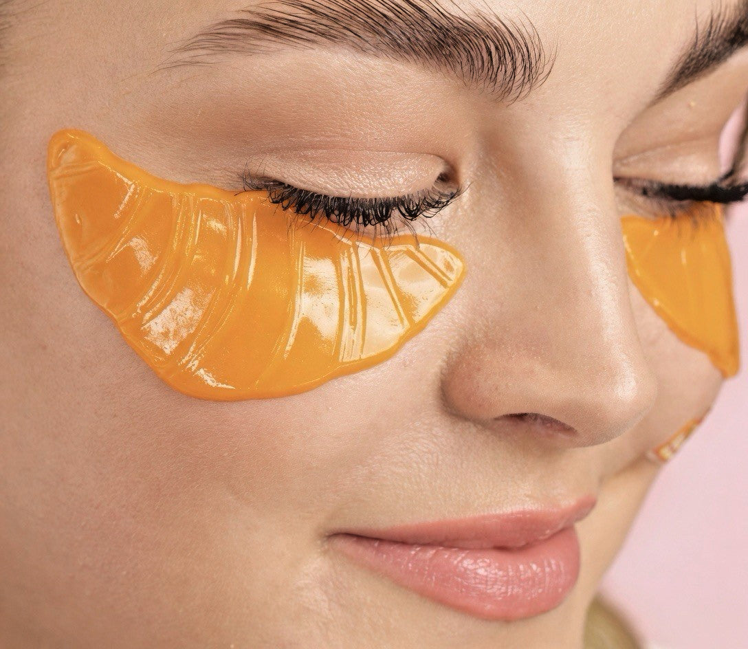 Depuffing Undereye Masks with Caffeine Honey & Ceramides - 16 Pack