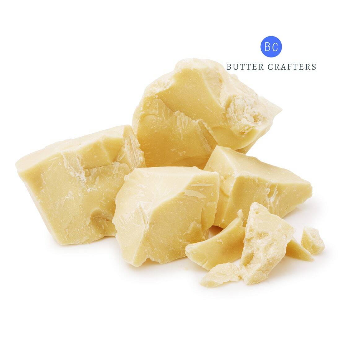 100% Pure Organic Cocoa Butter - Raw Unrefined Bulk