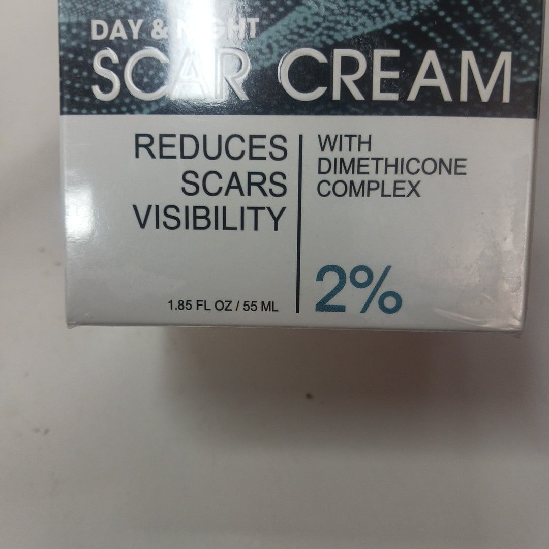 Scar Reduction Cream with 2% Dimethicone for Day & Night - Reduces Visibility