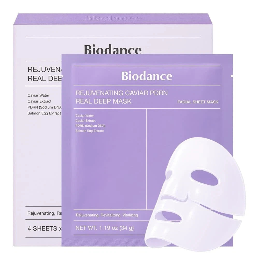 Caviar PDRN Deep Rejuvenating Sheet Mask 8 Pack