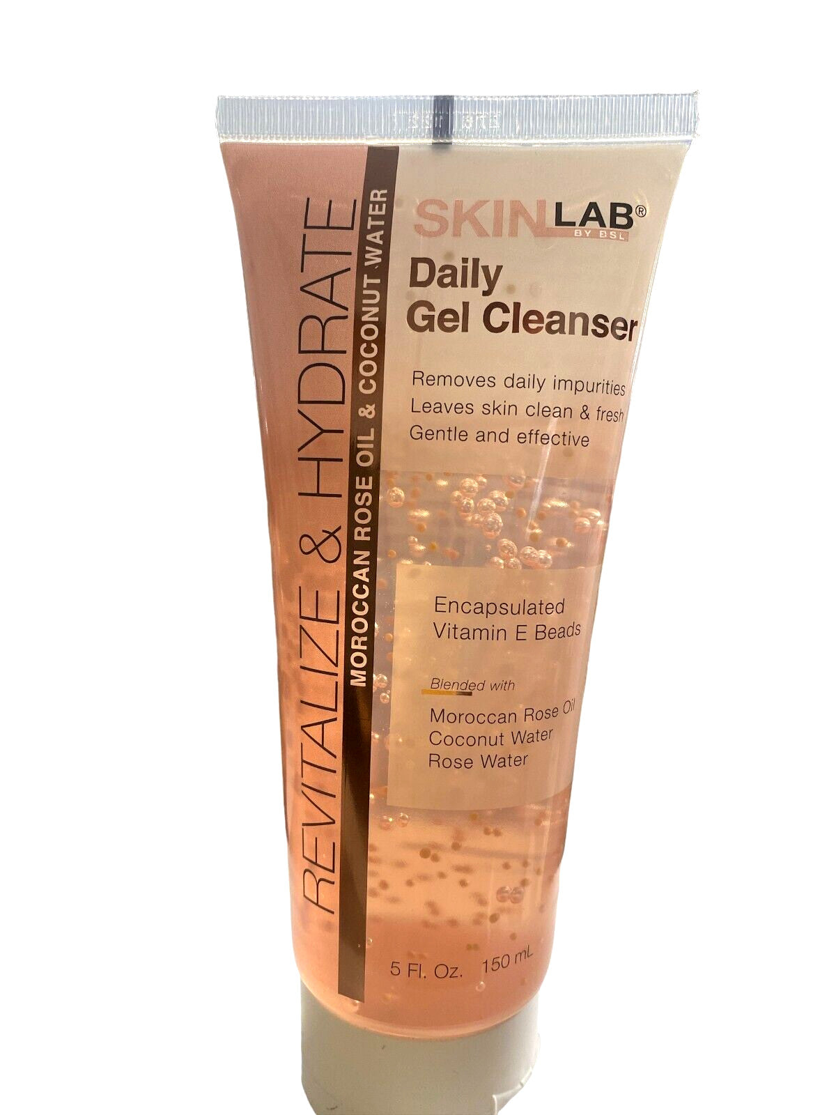 Revitalize & Hydrate Daily Gel Cleanser with Vitamin E & Rose Oil
