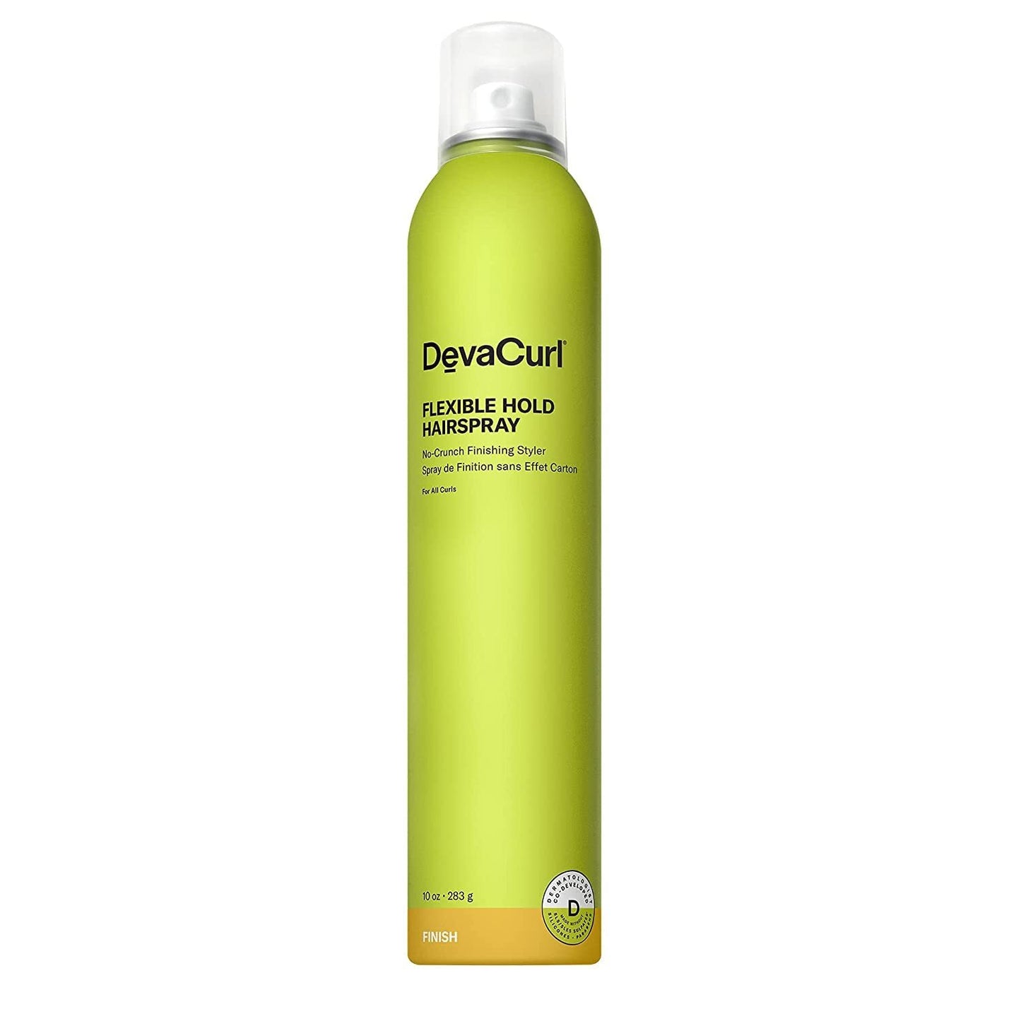 DevaCurl Flexible Hold No-Crunch Hair Spray - Vegan, Frizz Control 10oz