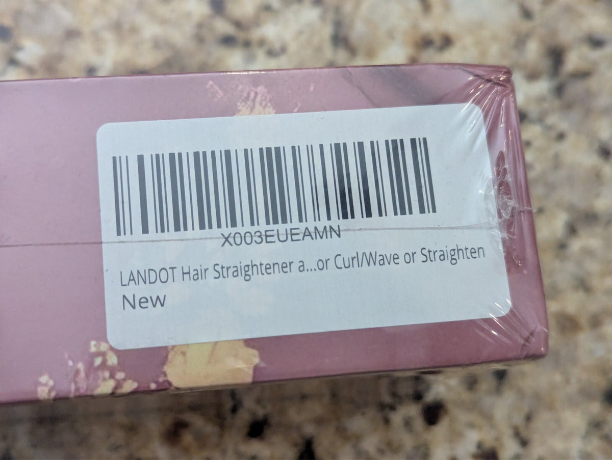Landot 2-in-1 Hair Straightener Curling Iron Straightener Styling Tool