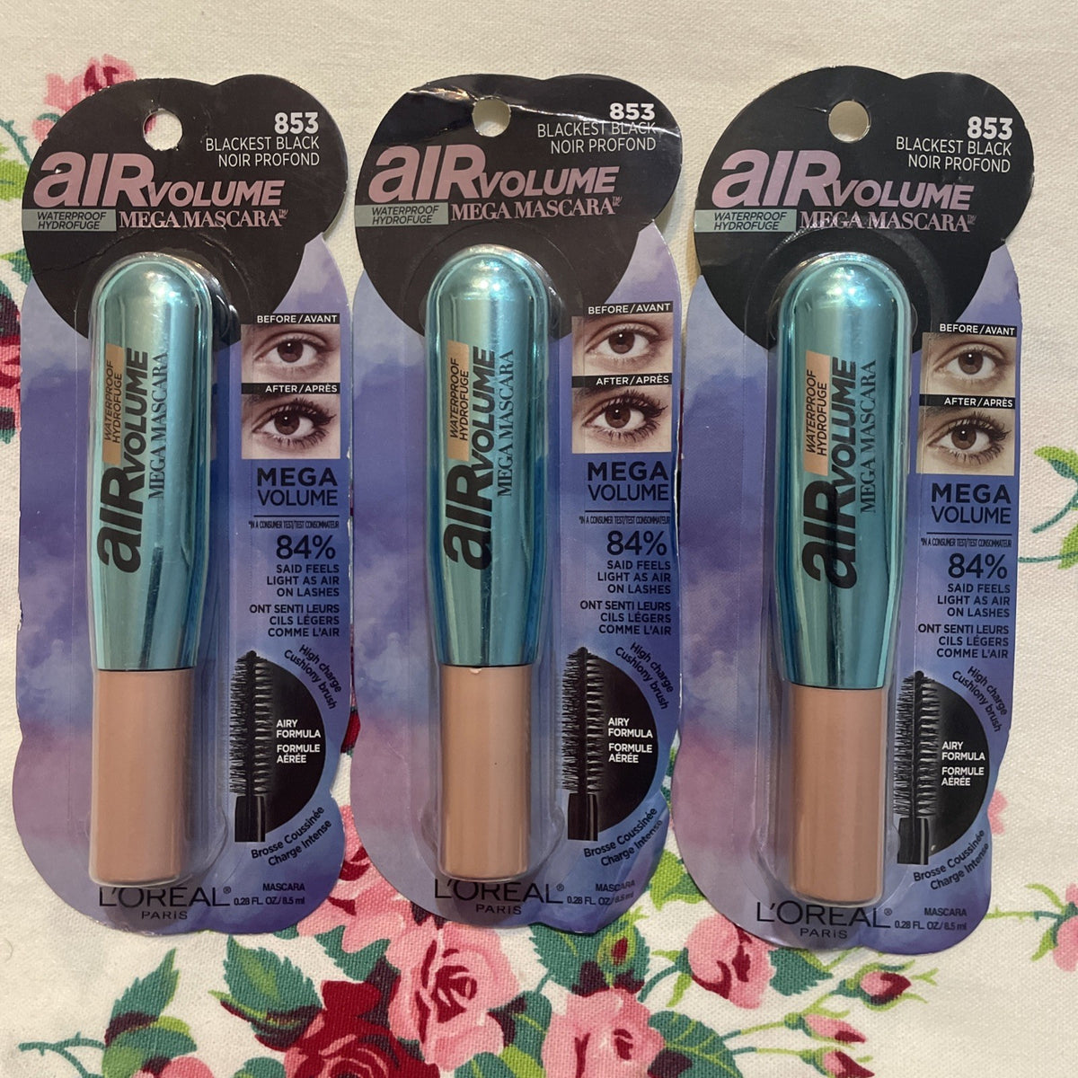Waterproof Blackest Black Volume Mascara - Long-Lasting & Volumizing