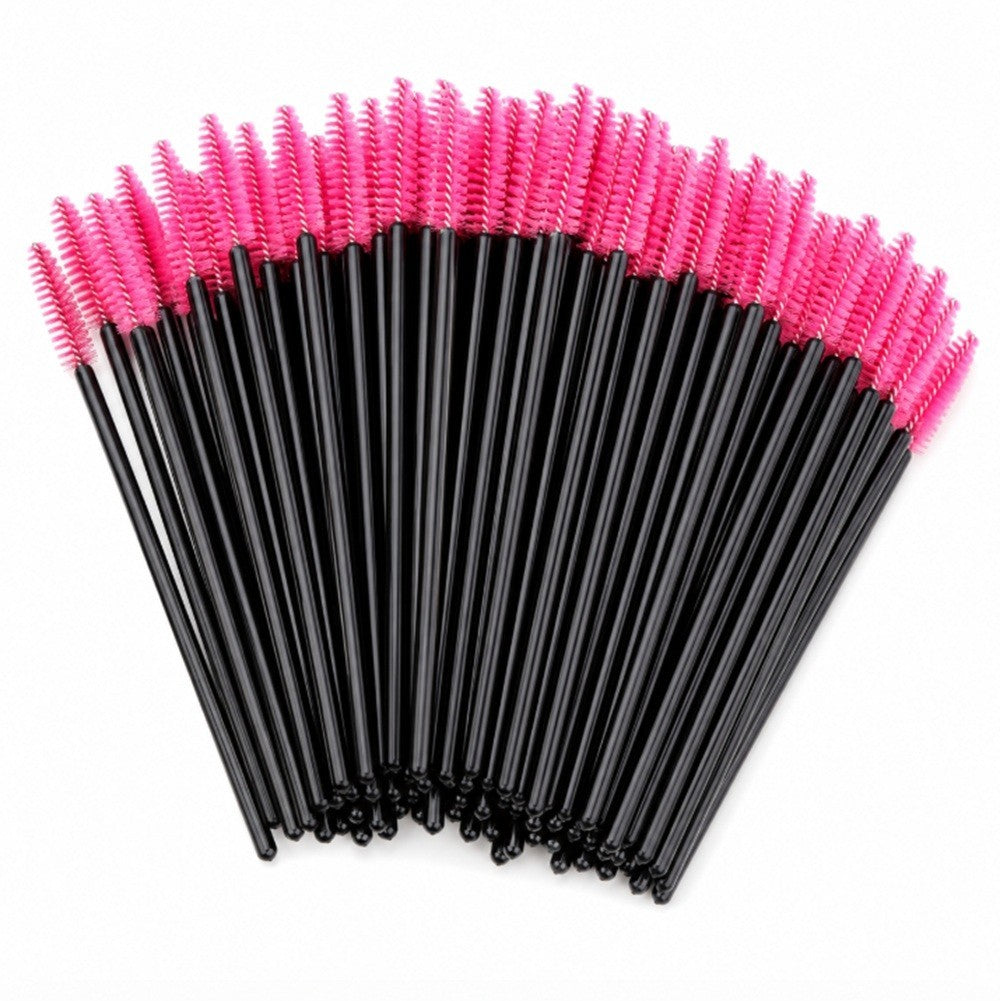 Disposable Mascara Wands Set - 100 Pcs Eyelash & Brow Applicators