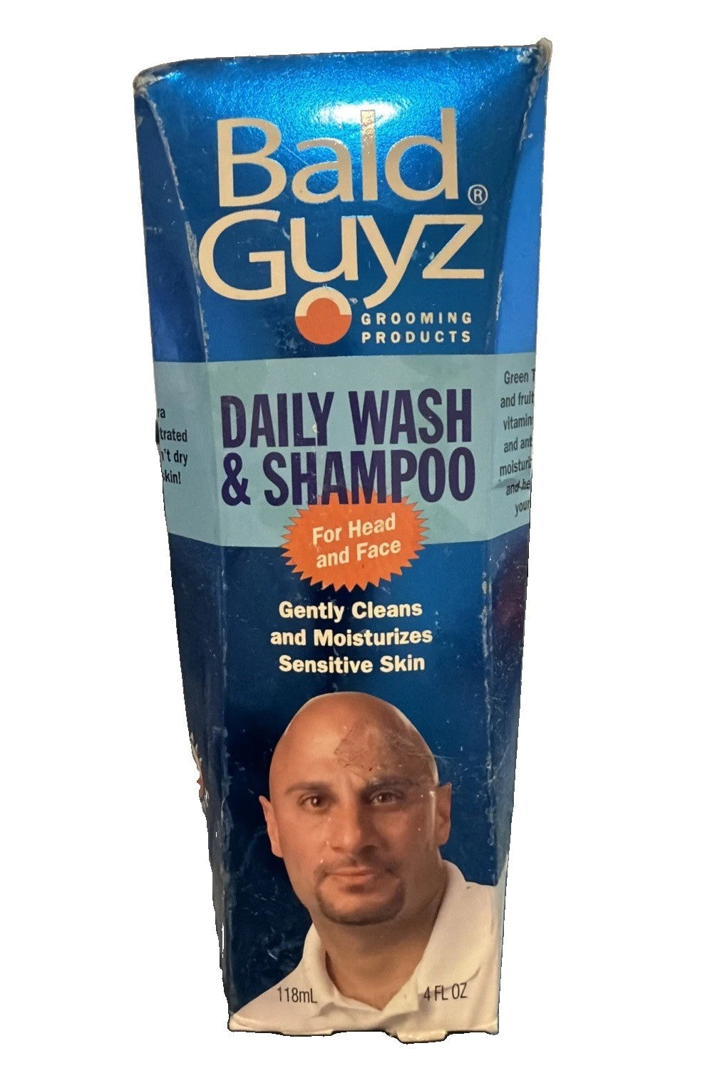 Bald Guyz Daily Wash & Shampoo - 4 Fl Oz - Hair & Scalp Cleanser