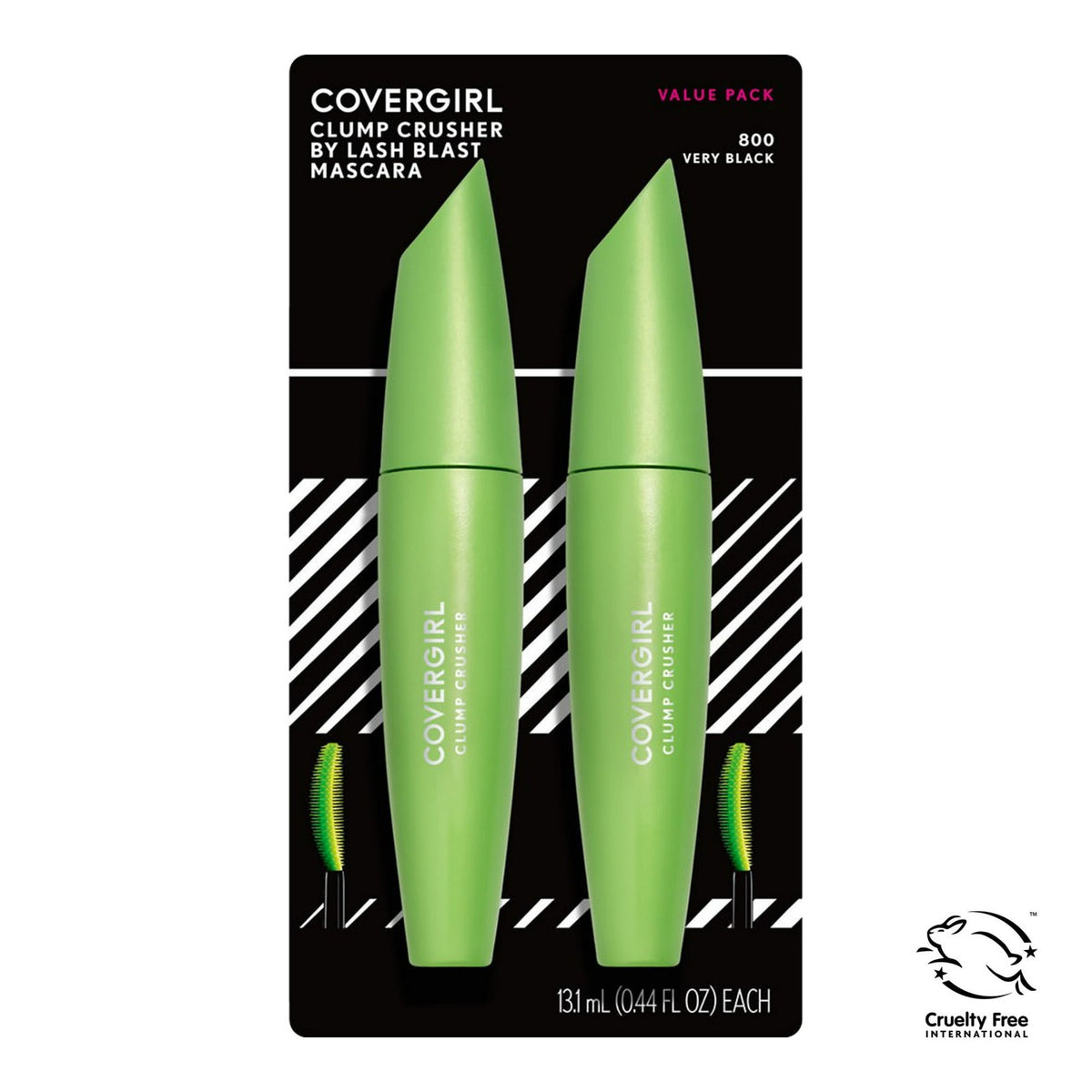 Covergirl Clump Crusher Mascara with Innovative Curved Brush - All Variants