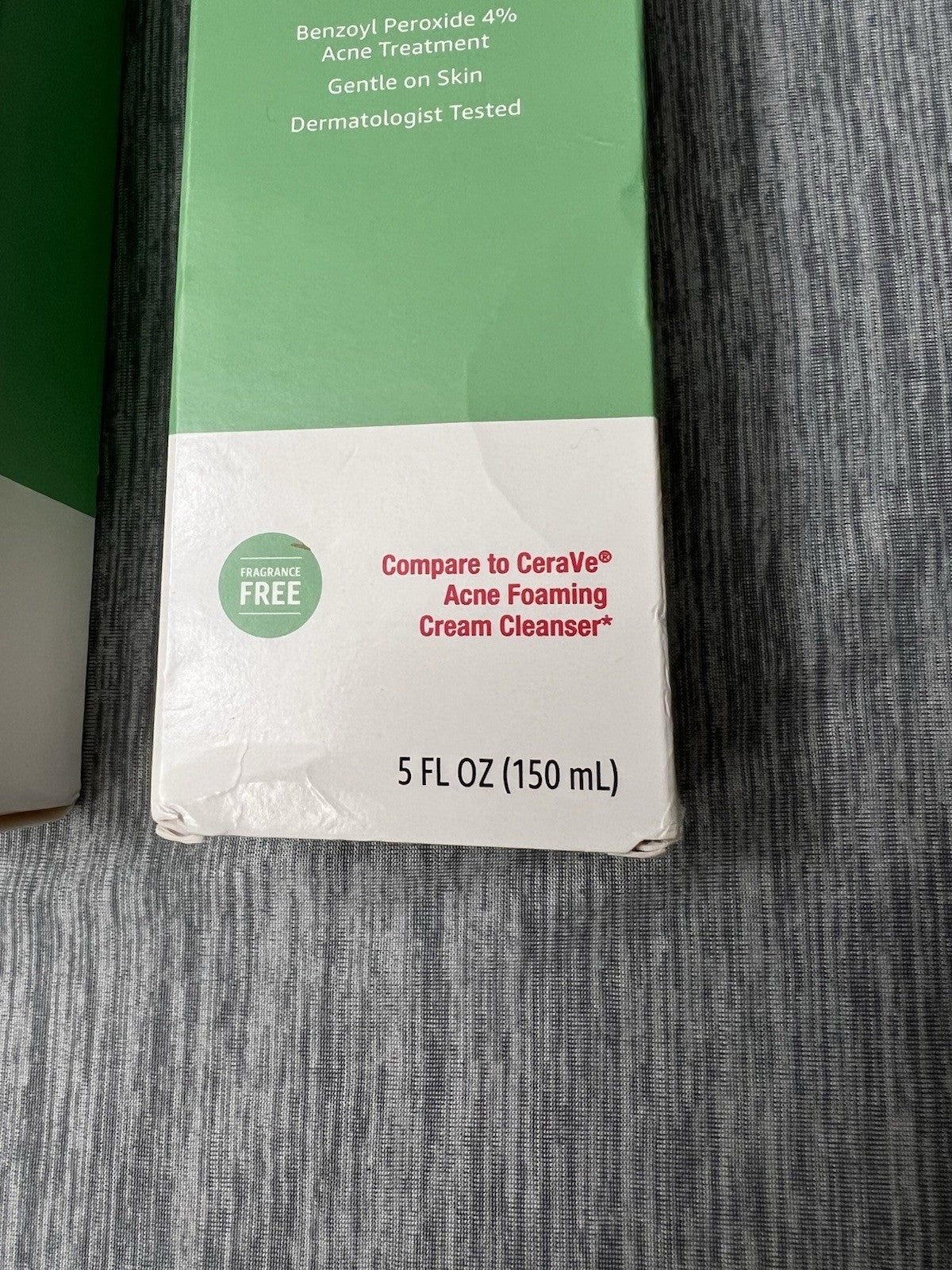 Acne Foaming Cream Cleanser with Benzoyl Peroxide - Discontinued, 4 Pack