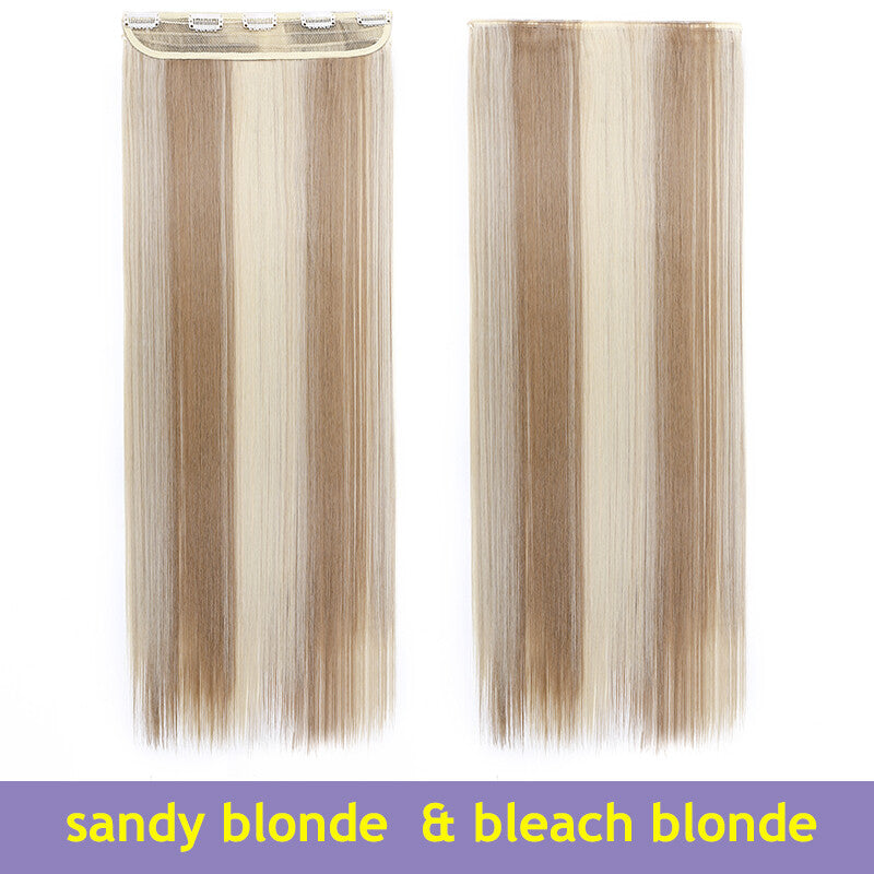 Full Head Clip-In Hair Extensions - Natural Human Hair for Long Thick Hair