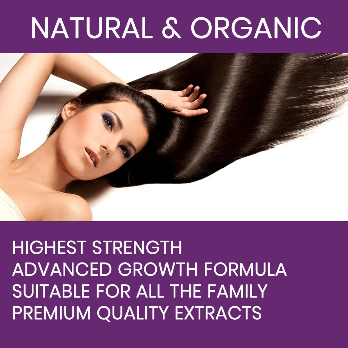Hair Growth Supplement - 60 Capsules for Thicker, Fuller Hair