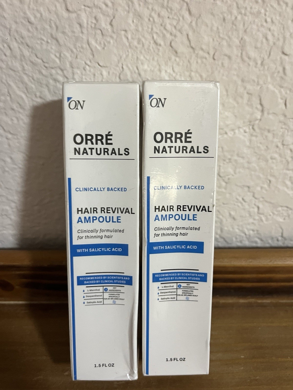 Hair Revival Ampoule for Thinning Hair 1.5oz – 2 Pack