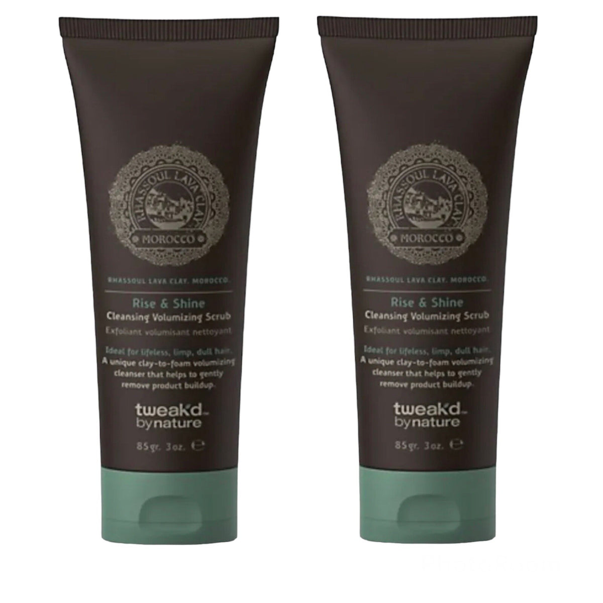 Volumizing Facial Cleansing Scrub Set - 2 Tubes 3 oz Each