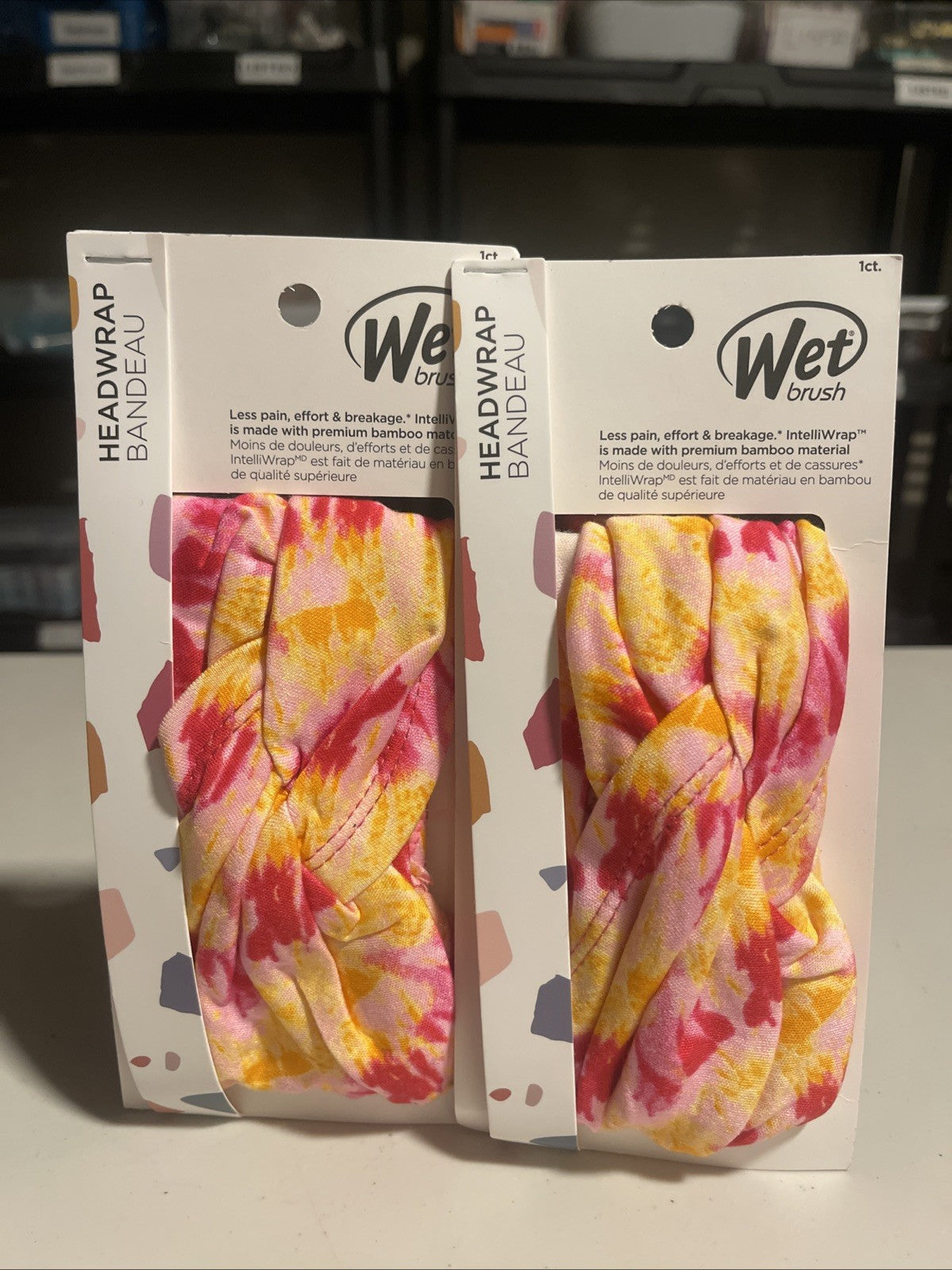 Lot of (2) Wet Brush Headwraps