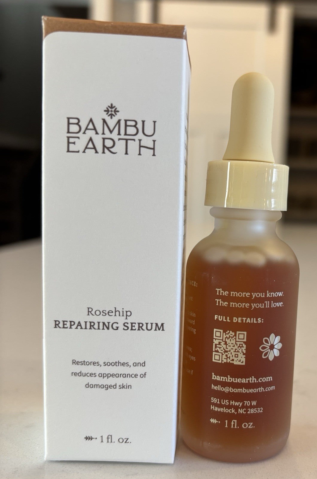Rosehip Repairing Serum - Anti-Aging Face Oil, 1oz