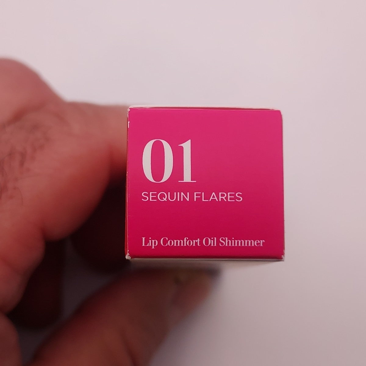 Clarins Lip Comfort Oil Shimmer 01 Sequin Flares Lip Oil 0.2oz