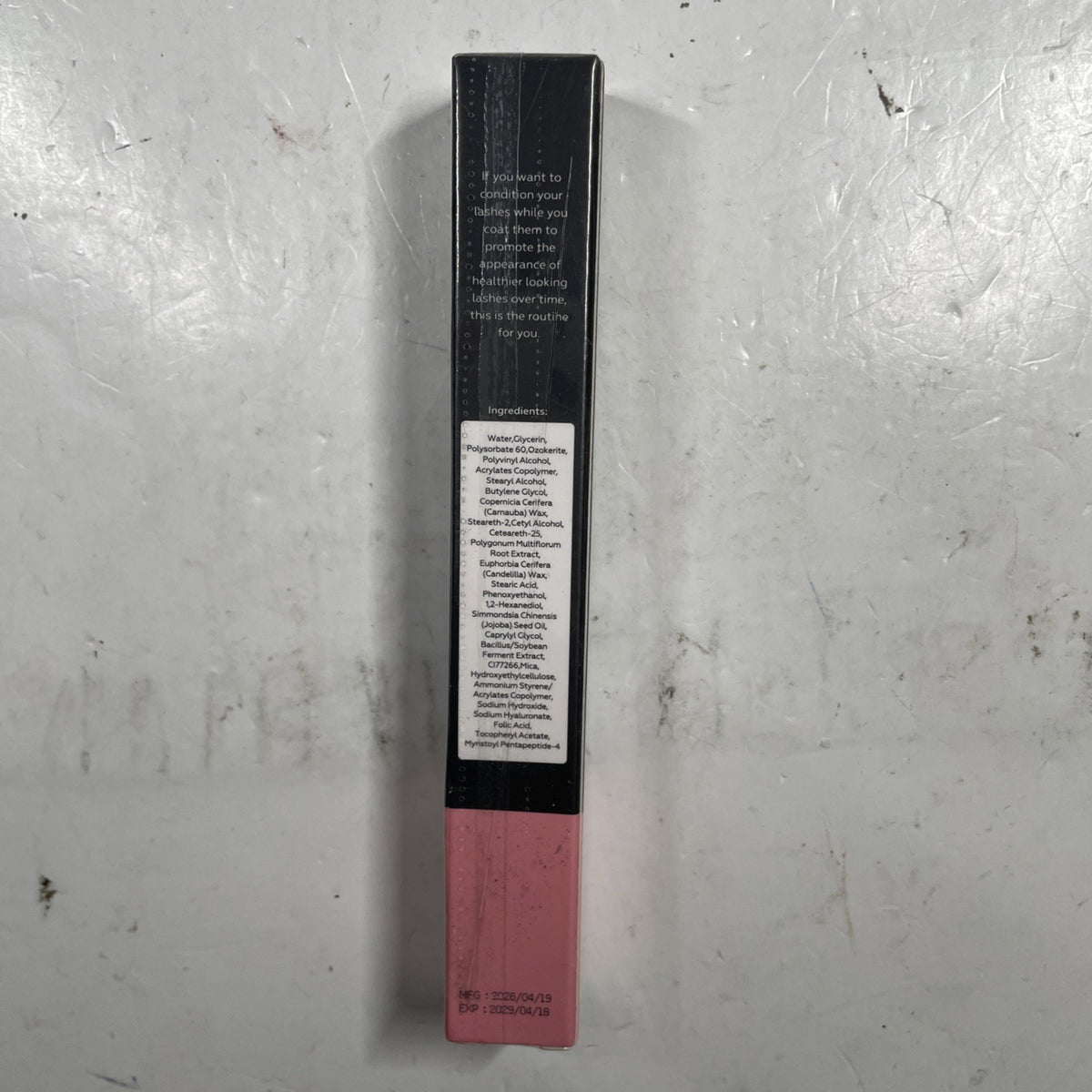 Luxe Waterproof Conditioning Peptide Mascara – Extreme Volume & Length, 3mL