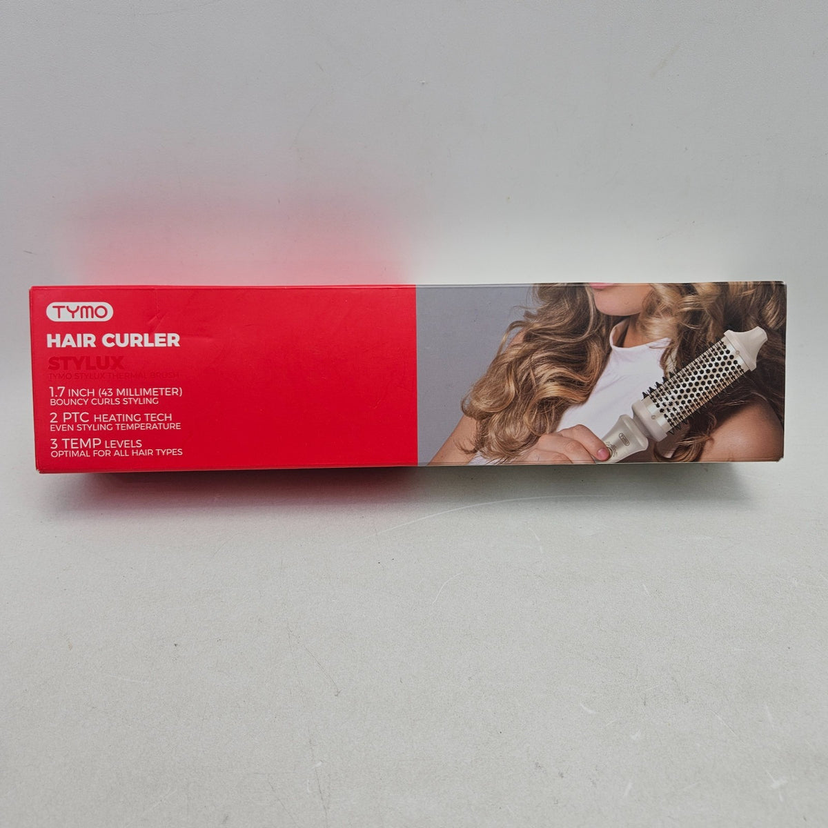 TYMO STYLUX PRO Thermal Brush Curling Brush, 1.5 Inch Blowout Heated