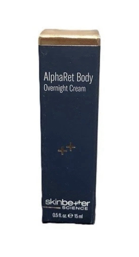 SkinBetter AlphaRet Body Overnight Cream 15ML All Skin Types Hydrating