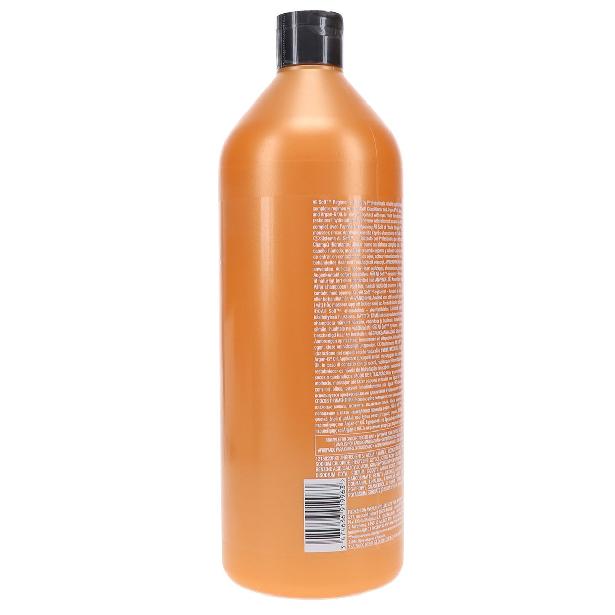 Redken All Soft Shampoo 33.8 oz - Nourishing Hair Care for Soft, Shiny Hair