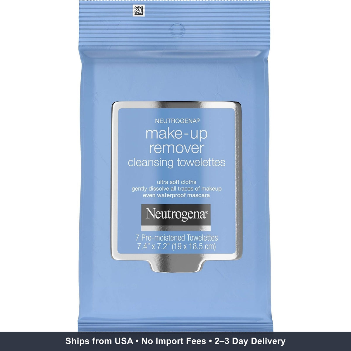 Makeup Remover Wipes - 7 Count Travel Pack, Gentle & Effective Cleansing