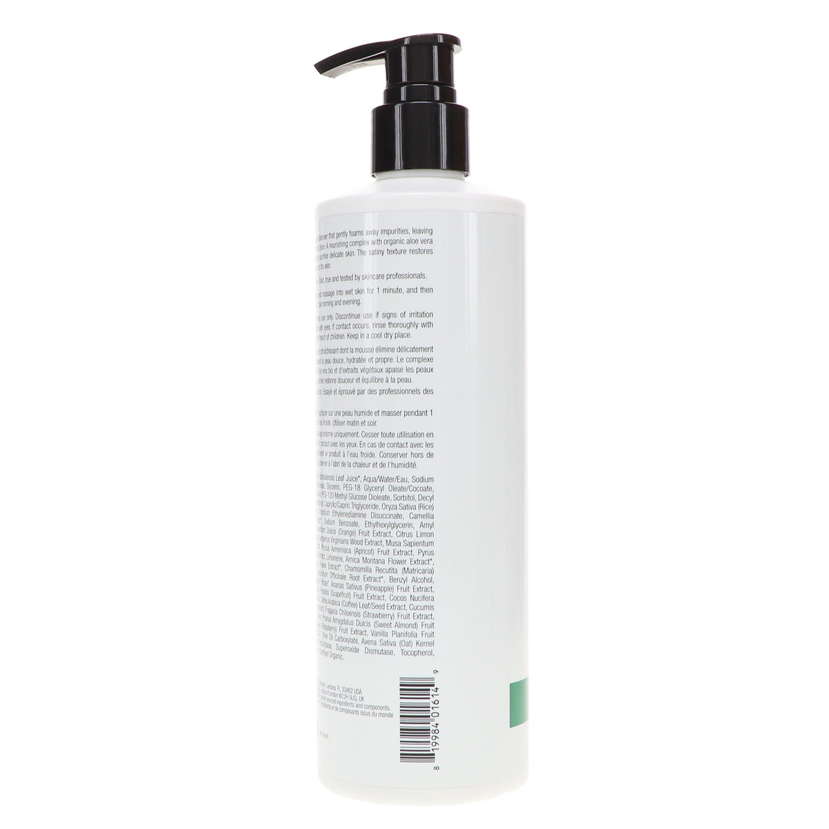 Balancing Facial Cleanser 12 oz for All Skin Types - Organic & Gentle