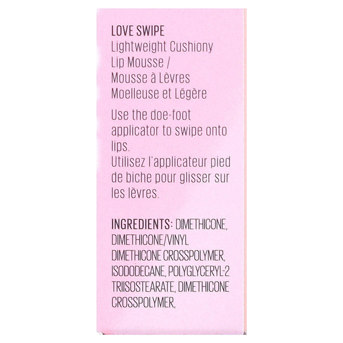 Lip Mousse Lipstick 01 Call Me - Lightweight Cushiony Lip Color
