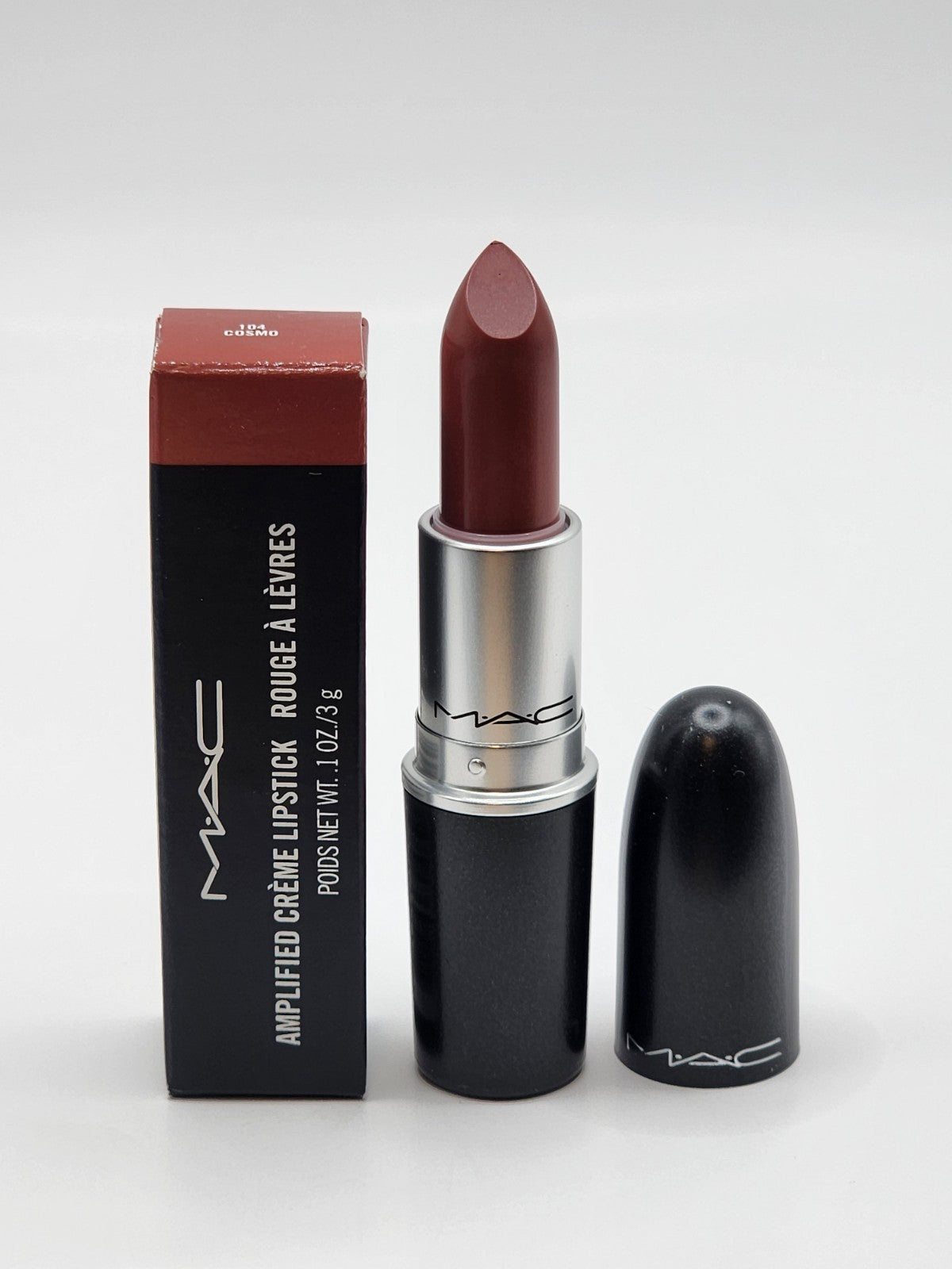 MAC Amplified Creme Lipstick 104 Cosmo - New Unboxed Lip Color