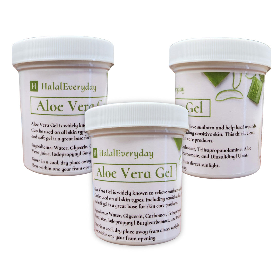 Aloe Vera Gel 4 oz - 100% Pure Organic Moisturizer