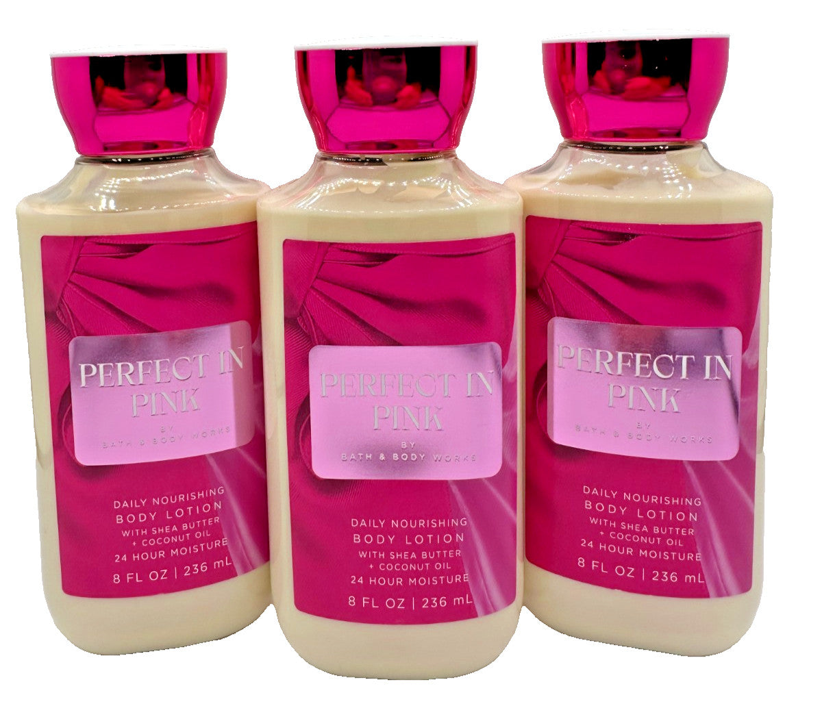 Body Lotion Perfect In Pink - 3 Pack, 8 oz each